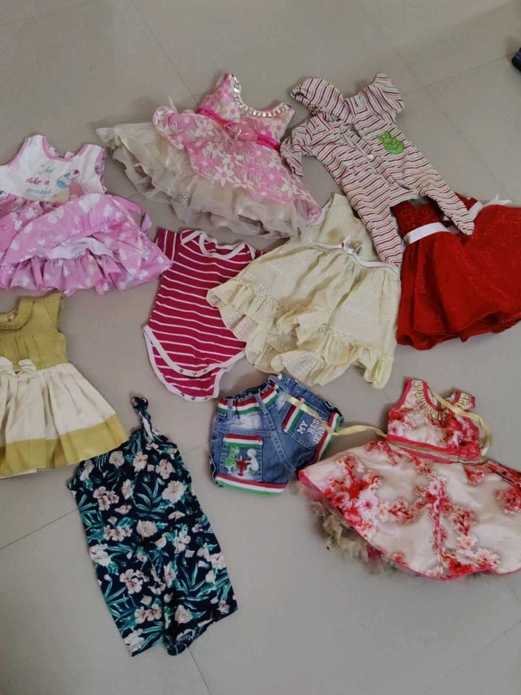 6 To 9 Months Baby Dress