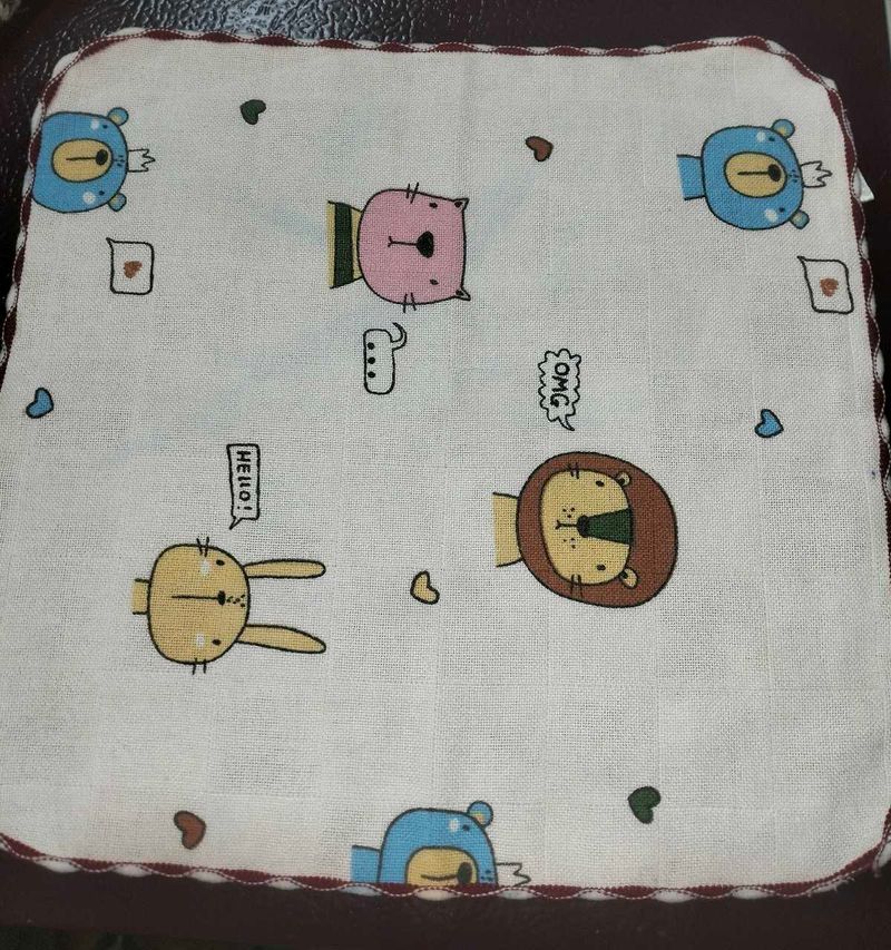 Cute Cartoon Baby Hankerchief