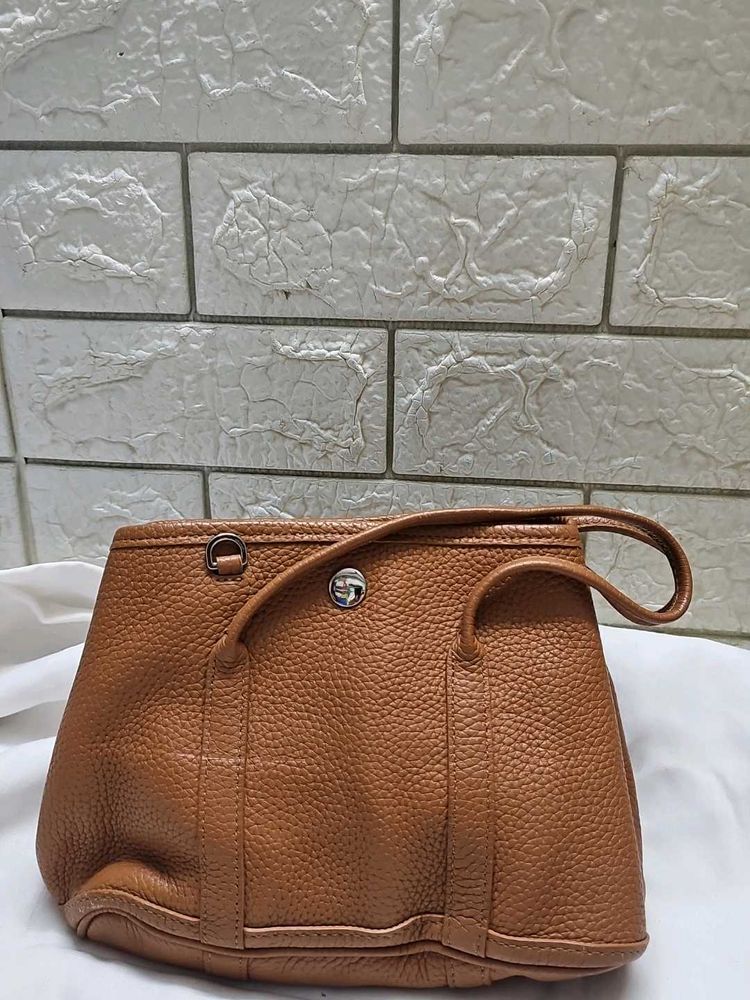 Brown Leather Handbag