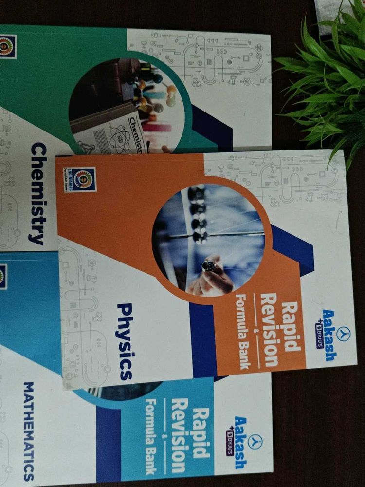 Aakash Rapid Formulas Books Class 11+Class 12