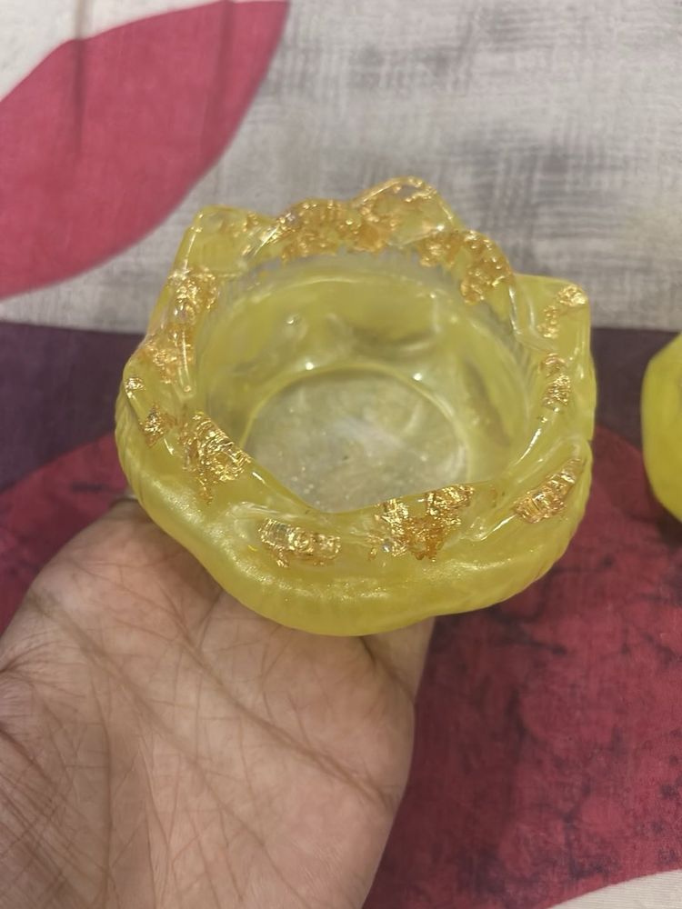 Resin Candle Holder