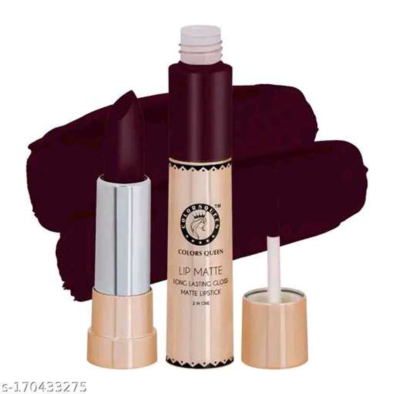 Long Lasting 2 IN 1 Lip Matte Lipstick 💄