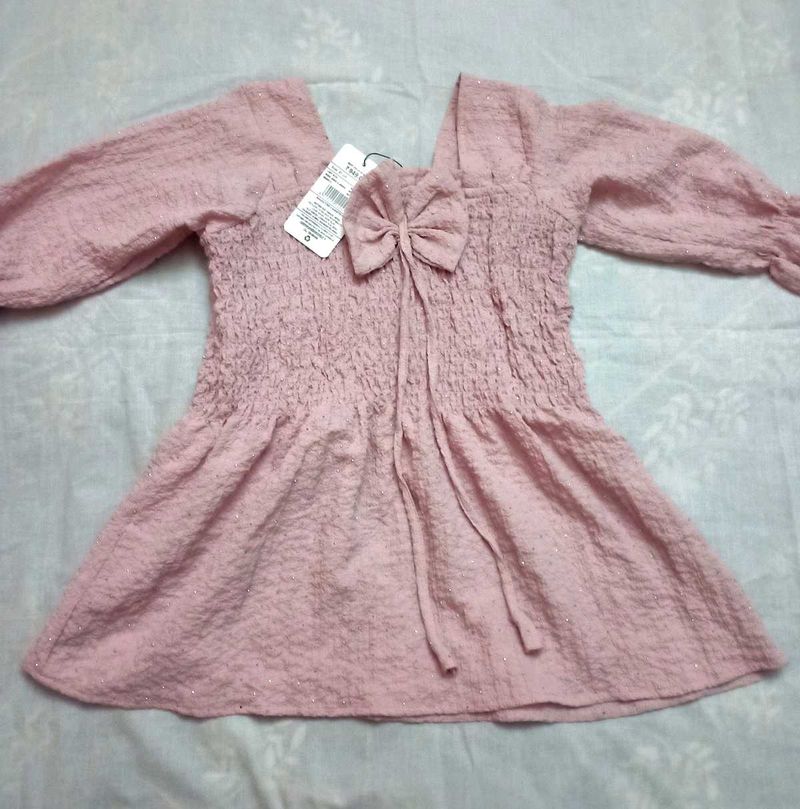 SHEIN BRAND Pink Crush Top