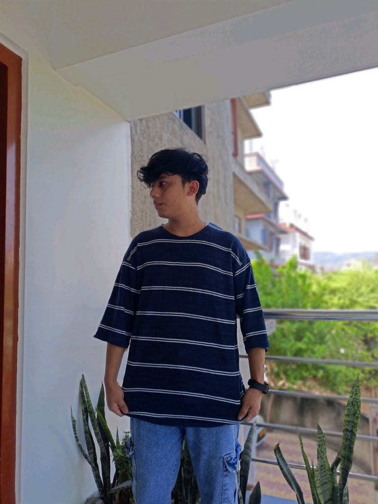 Oversized Tshirt Korean Style/ Size -Large