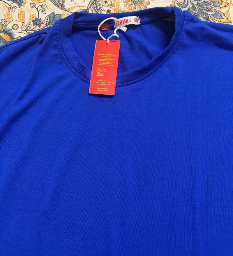 Blue LEOTUDE T-Shirt - New with Tag