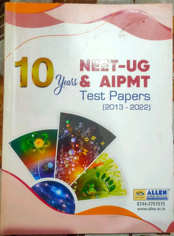 Allen NEET-UG &amp; AIPMT Test Papers (2013-2022)