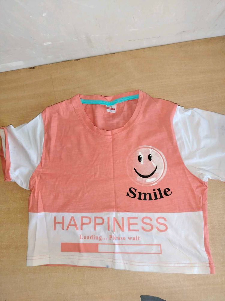 Cute Graphic Print T-shirt