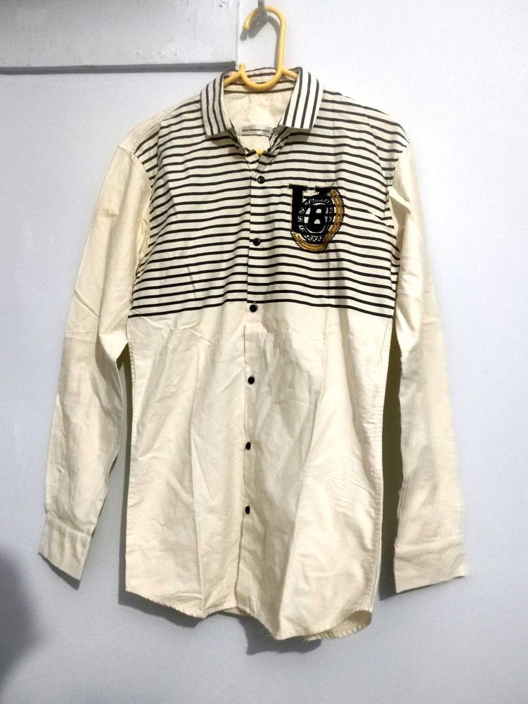 Men&#39;s Full Sleeve  Shirt –formal And Causal