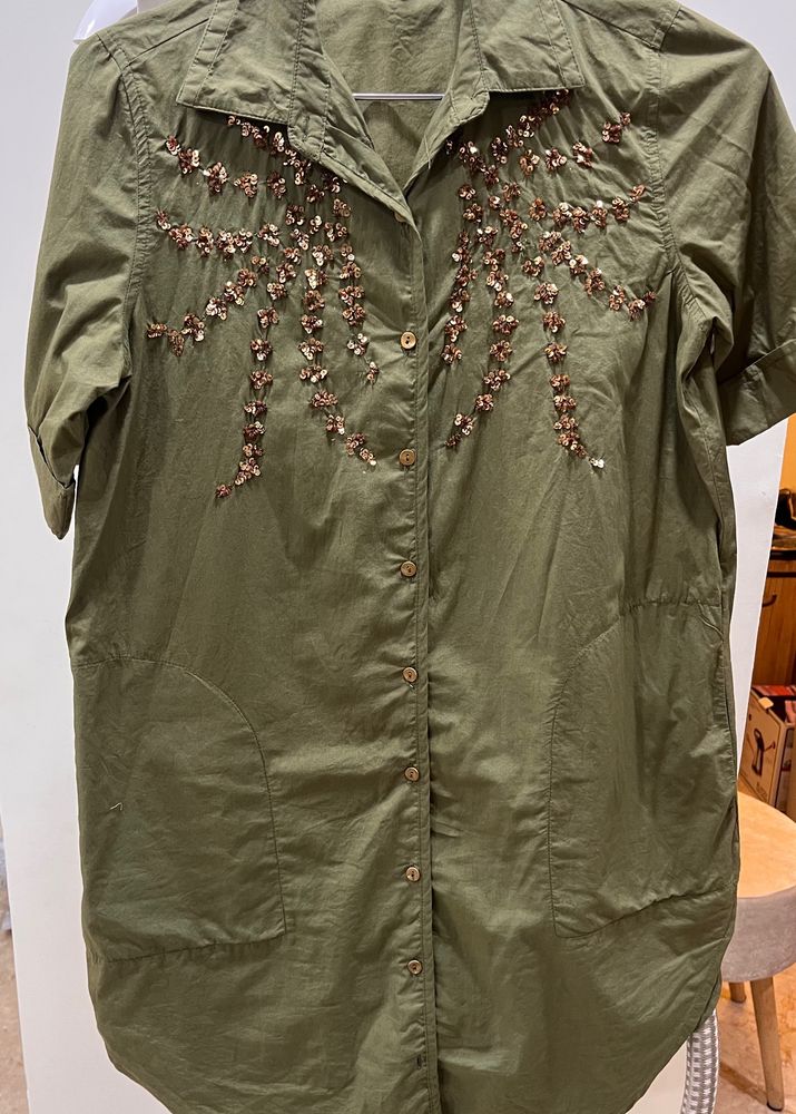 Handwork Shirt Dress