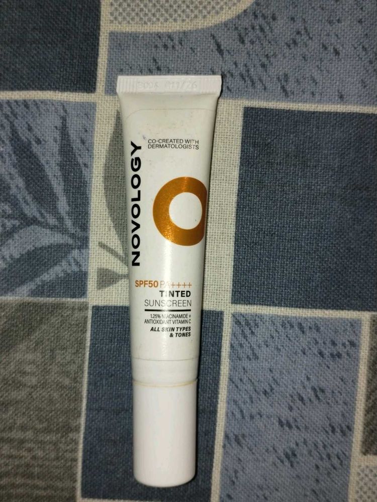 Novology Tinted Sunscreen SPF50