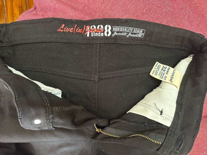 Livein Black Jeans