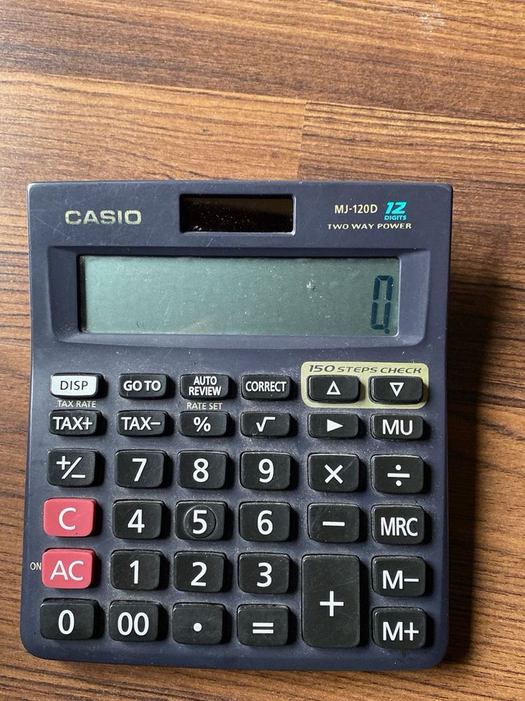 original CASIO calculator working