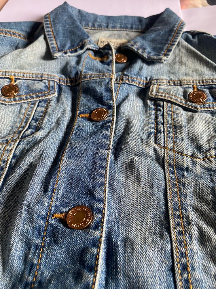 Half and Full  Jean Jacket