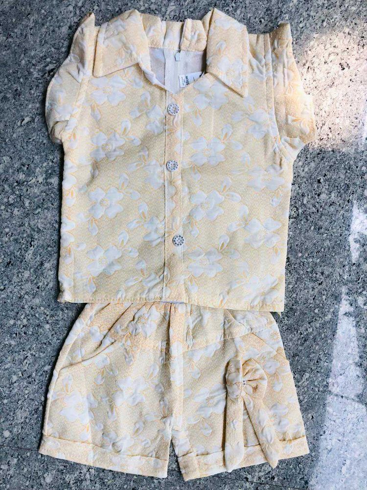 Floral Baby Outfit