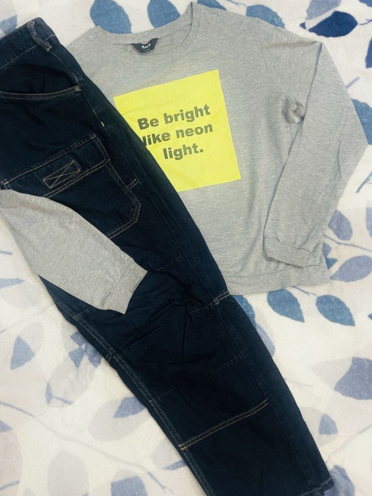 BEAUTIFUL ORIGINAL MAX GRAY SWEATSHIRT