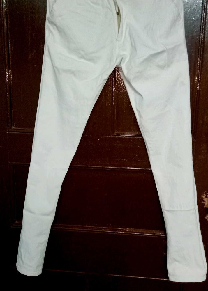 White Denim Jeans
