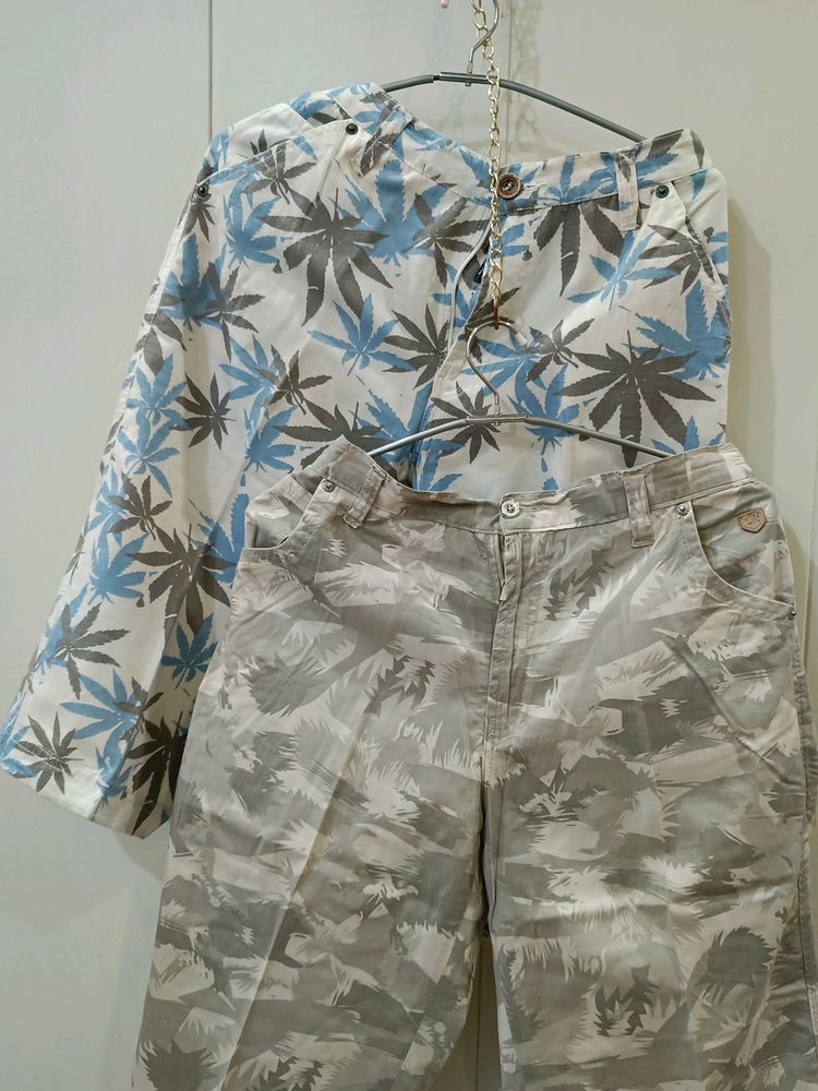 Pastel Printed Shorts Combo For Boys