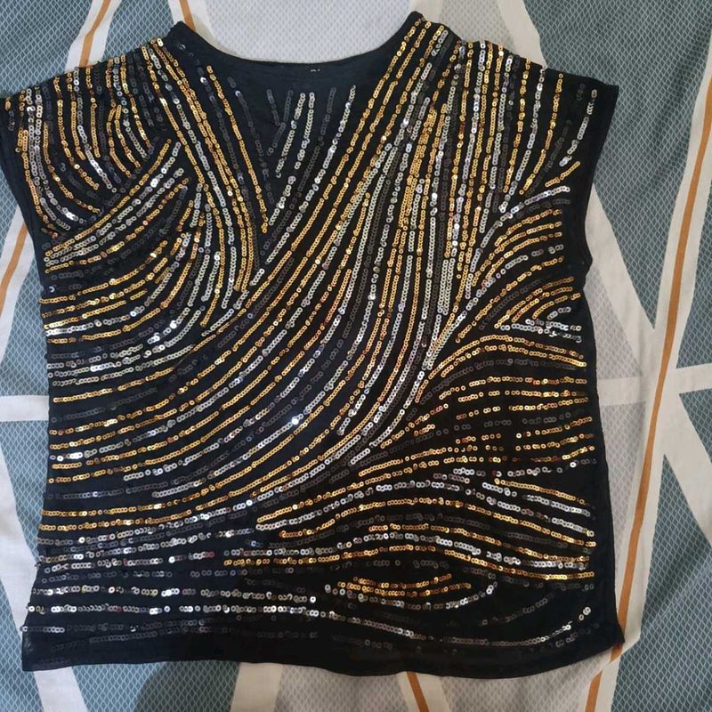 Sequin Sparkle Top Bust 40