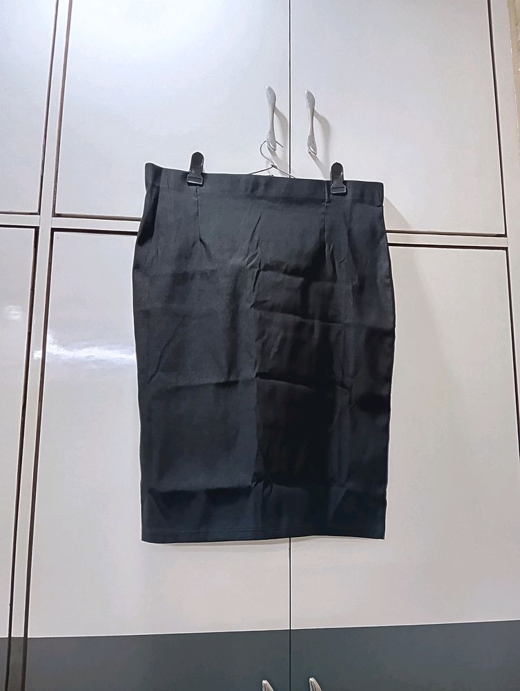 Black Formal Skirt For Women