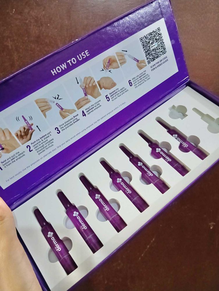 Derma Co. Ampoule Kit, Brand New