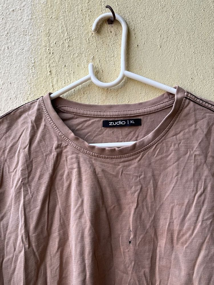 zudio men’s round neck tshirt