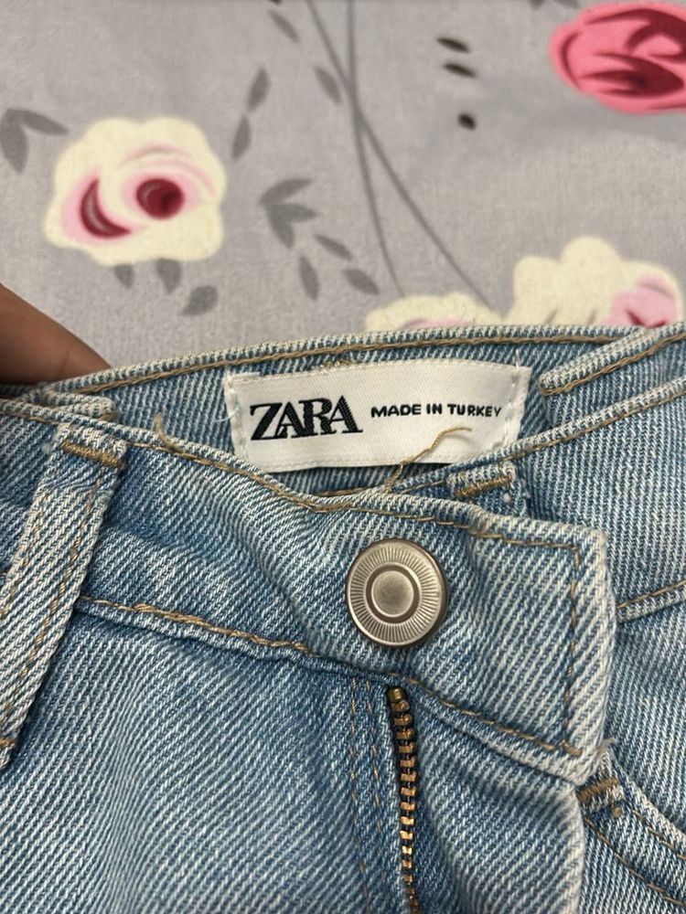 Zara Blue Denim Jeans