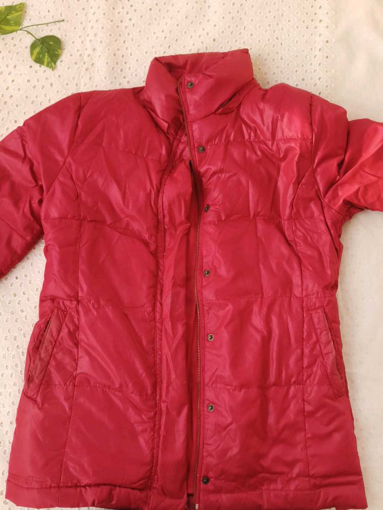 Red Puffer Jacket