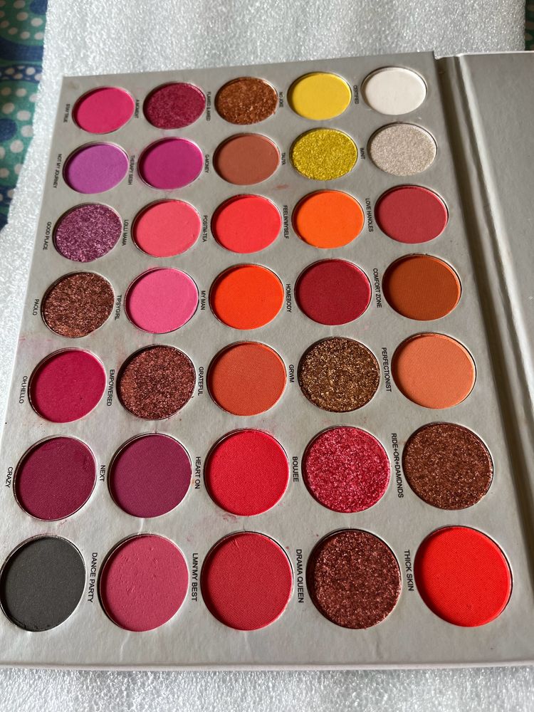 Eyeshadows Palattew Multiple Colour