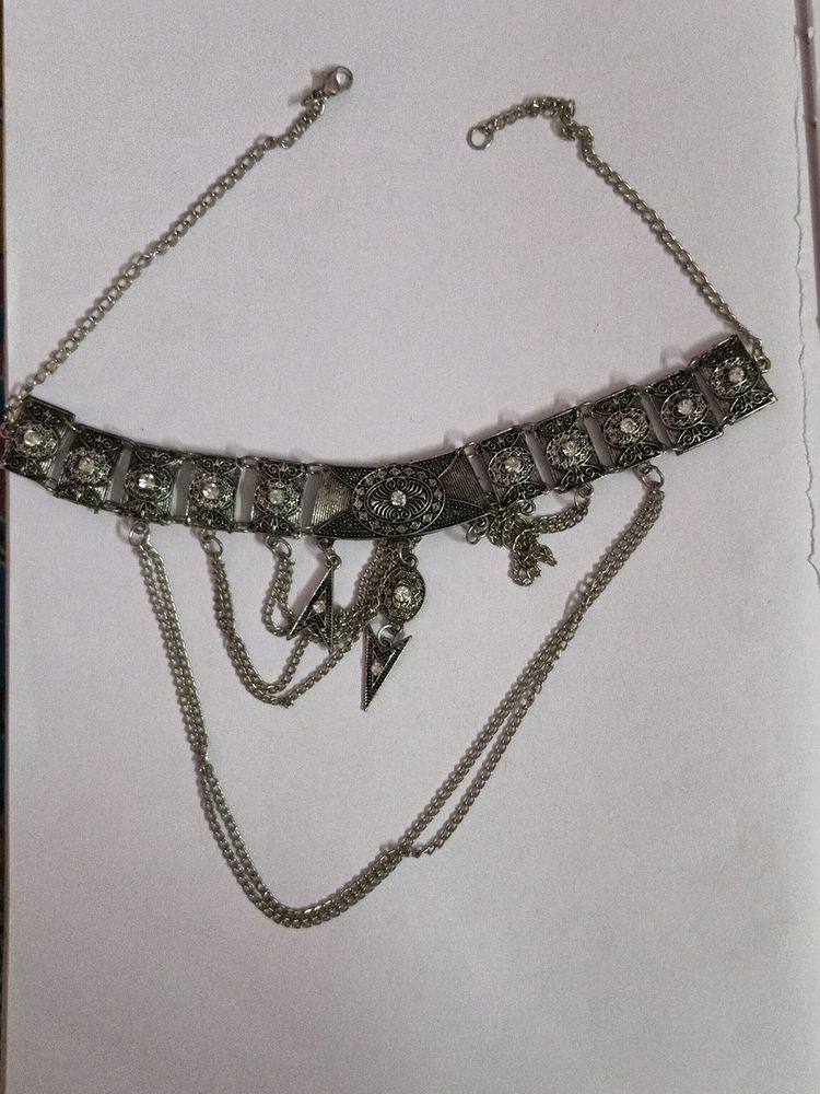 Oxidised Necklace
