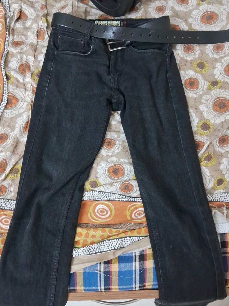 Black Slim Fit Jeans