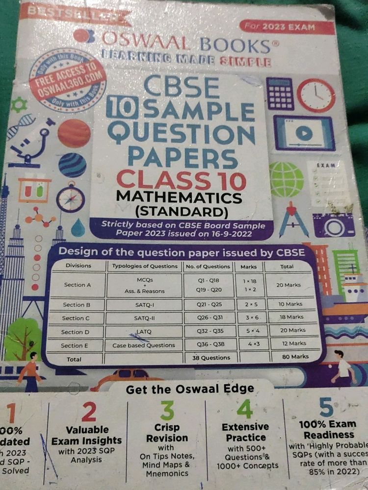 mmOswaal Sample Question Paper Class 10 Maths