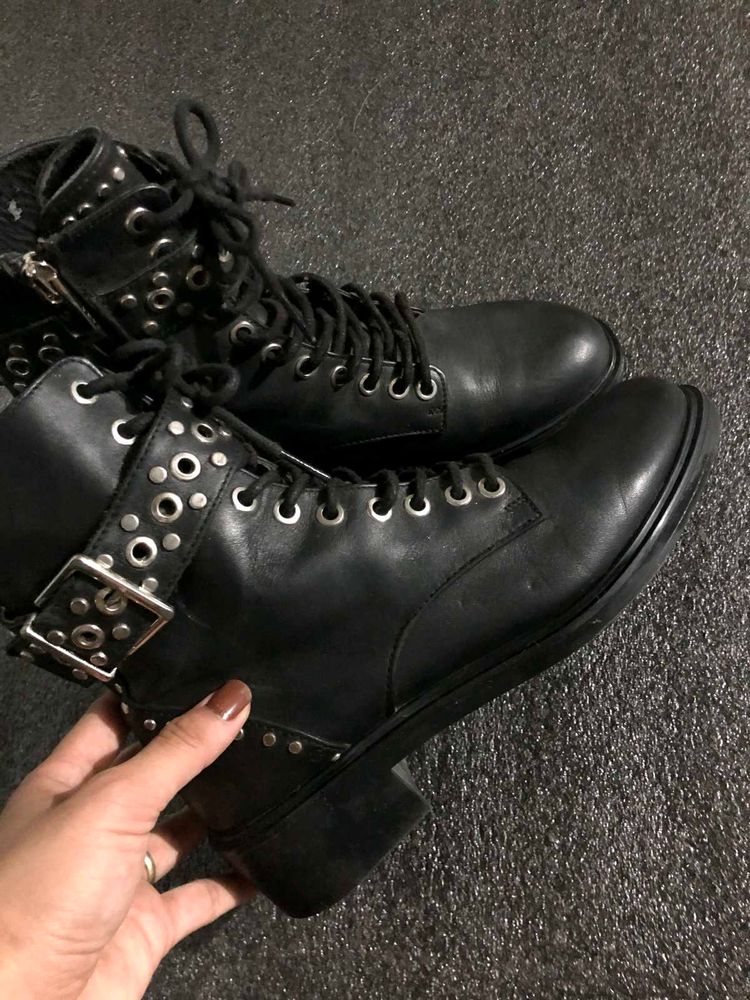 Zara Authentic Military BOOTS