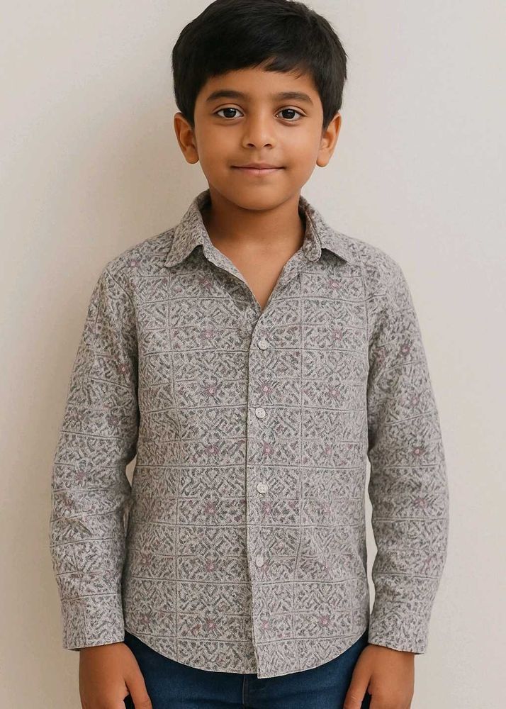 Boy&#39;s Patterned Shirt