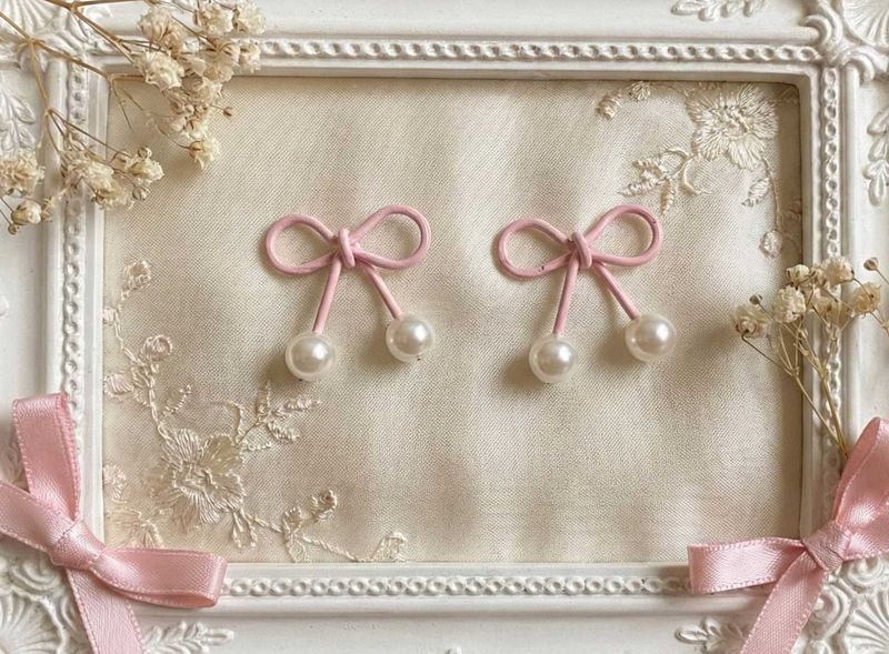 Pinterest Inspired: Pink Coquette Bow &amp; Pearl