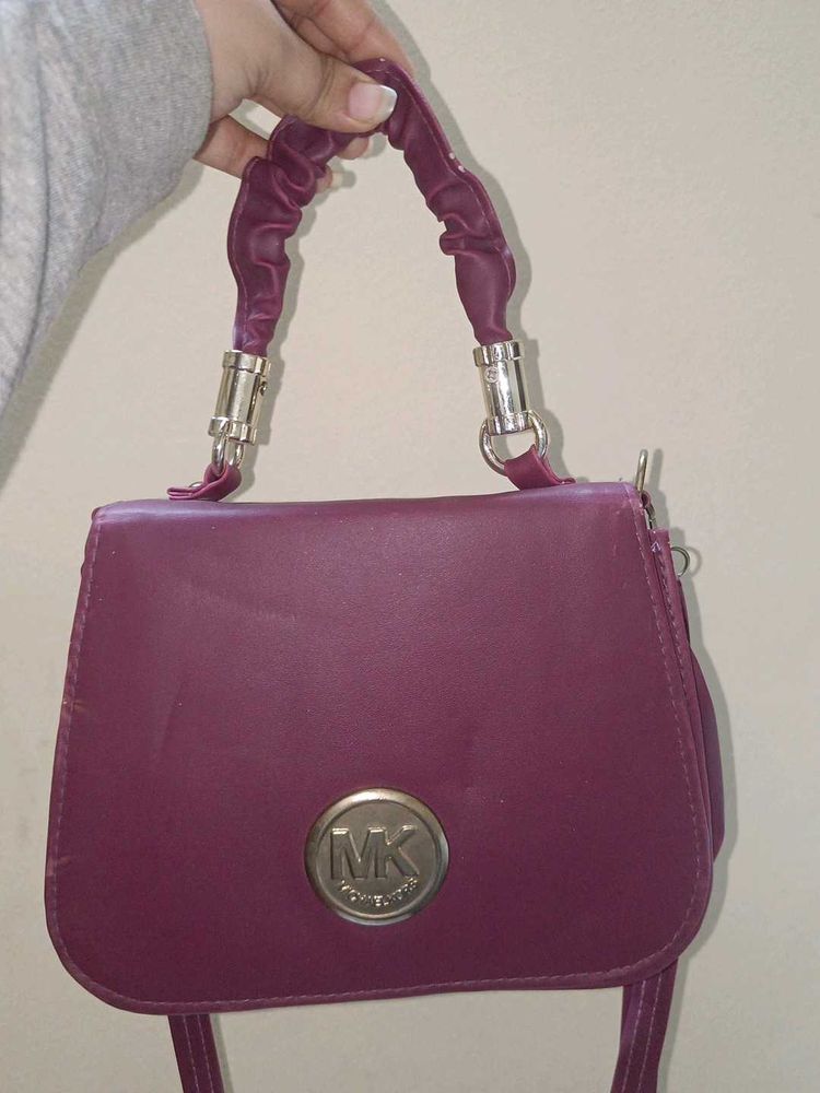 Stylish Purple Handbag