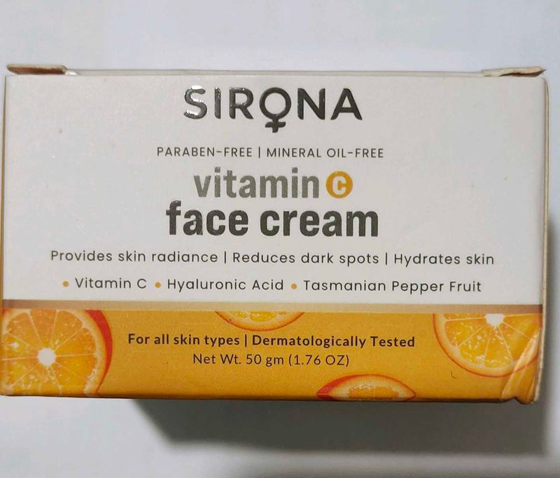 Sirona Vitamin C Face cream