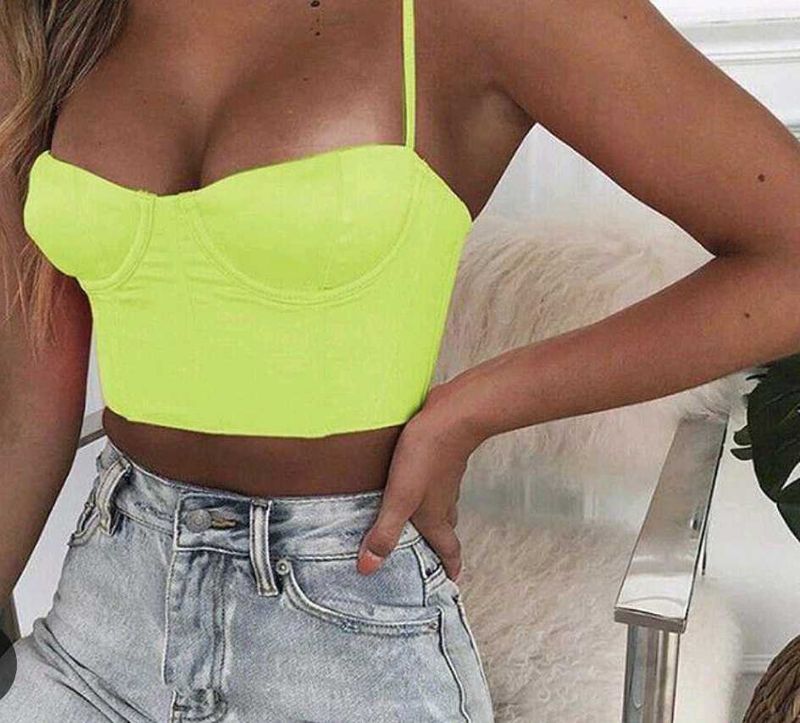 Neon Coreset Crop Top