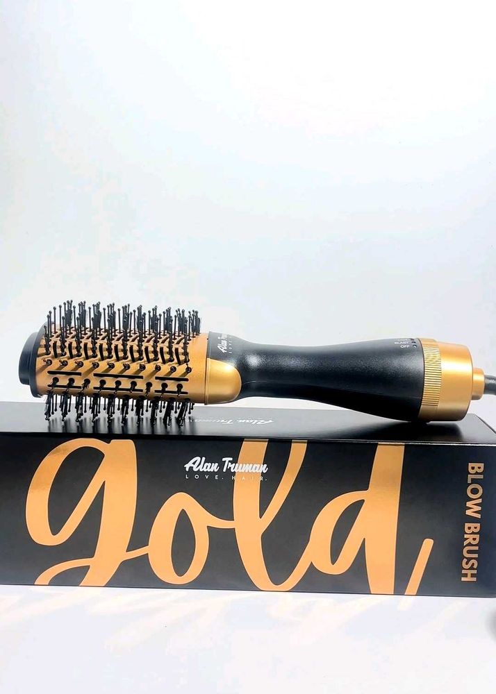 Alan Truman Gold Blow Brush