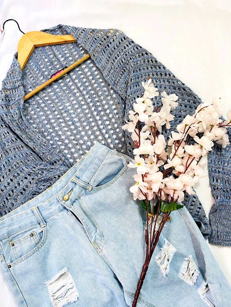 Pinterest USA Crochet Shrug C