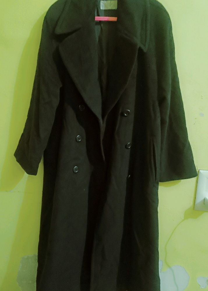 Loverich Black Long Coat
