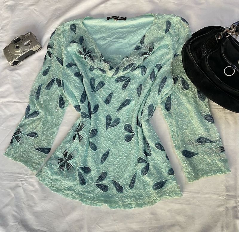 Rare Beaded Top