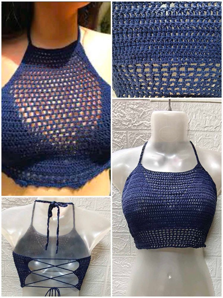 Beach ⛱️ Wear Crochet 🧶 Bikini Top/ Bralette