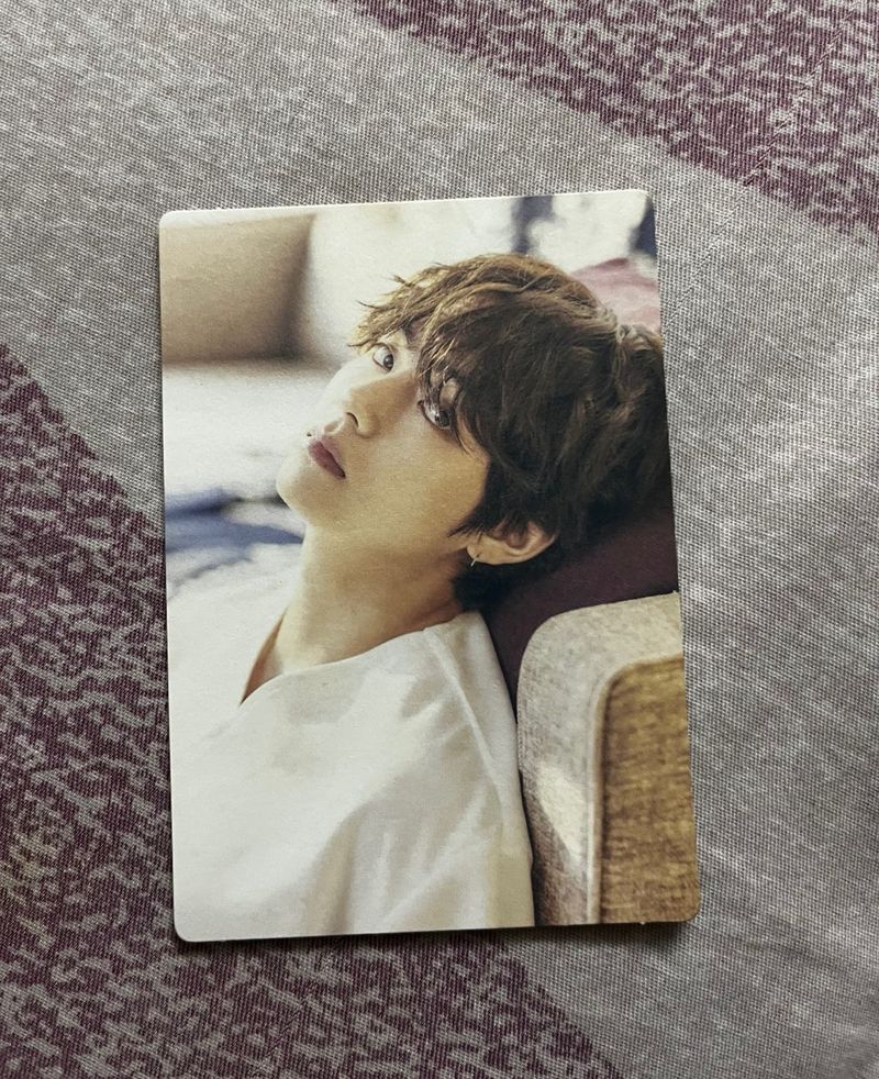 Bts Taehyung Official Photocard