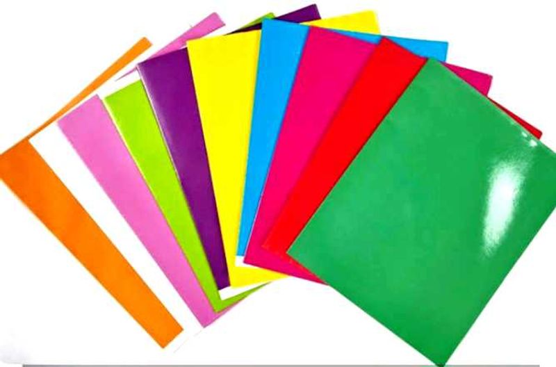 Colorful Paper Cover