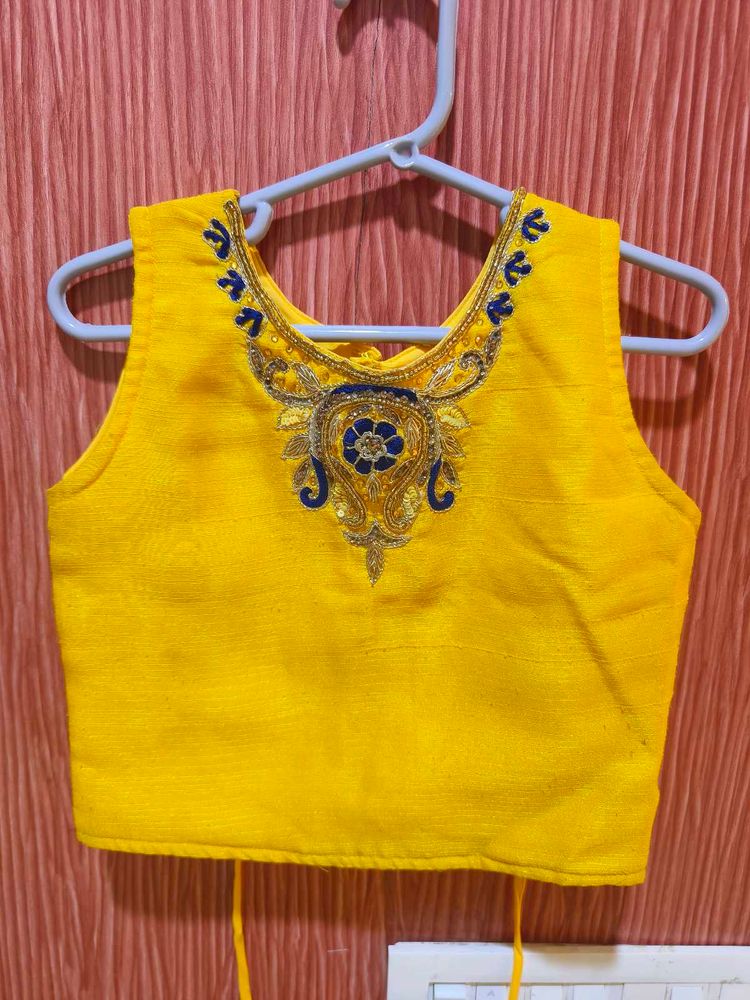 Babyhug Sleeveless Chaniya Choli