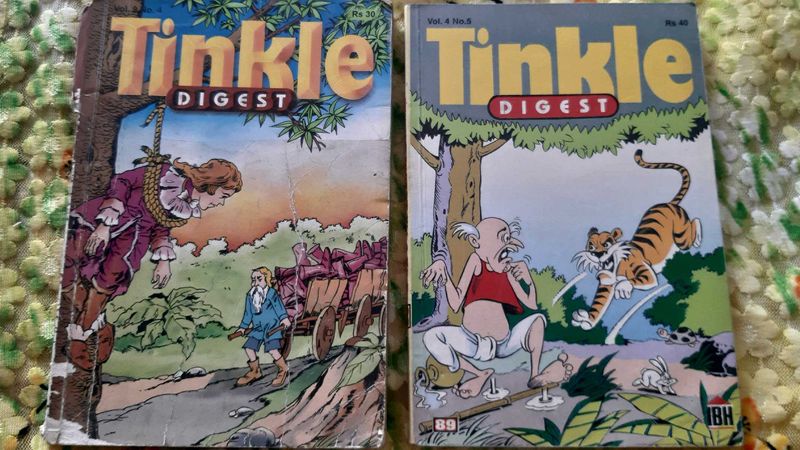 Set of 2 TINKLE COMICS