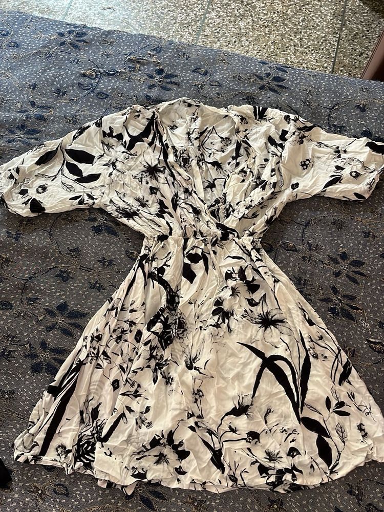 Floral Print Mini Dress
