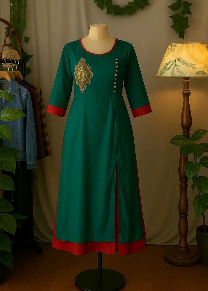 Elegant Green Kurta