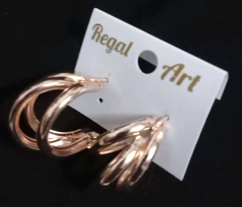 Rose Gold Earrings
