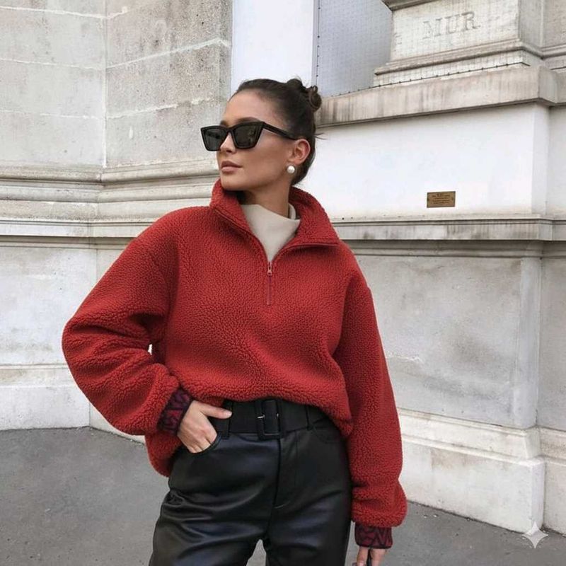 Korean Female Fleece Jacket - Bust 48